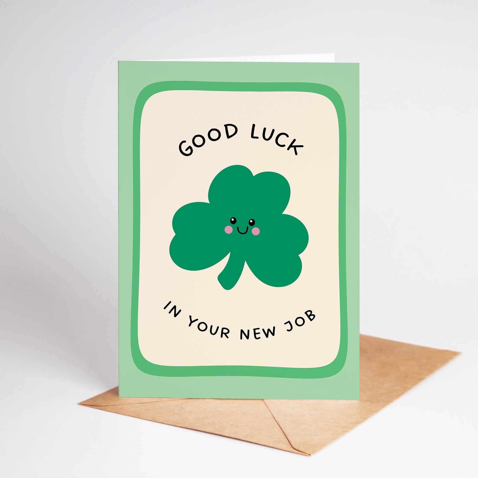 Good Luck in Your New Job Card, - PulpKo