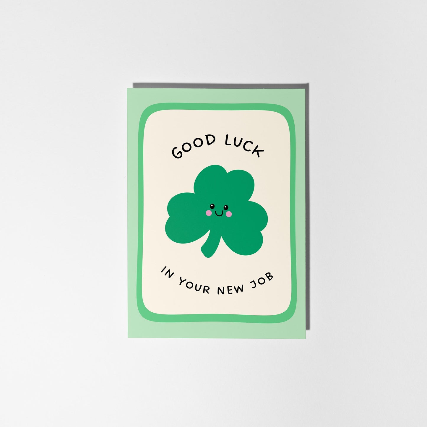 Good Luck in Your New Job Card, - PulpKo