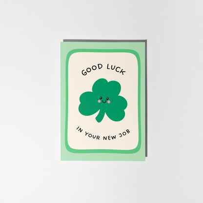 Good Luck in Your New Job Card, - PulpKo