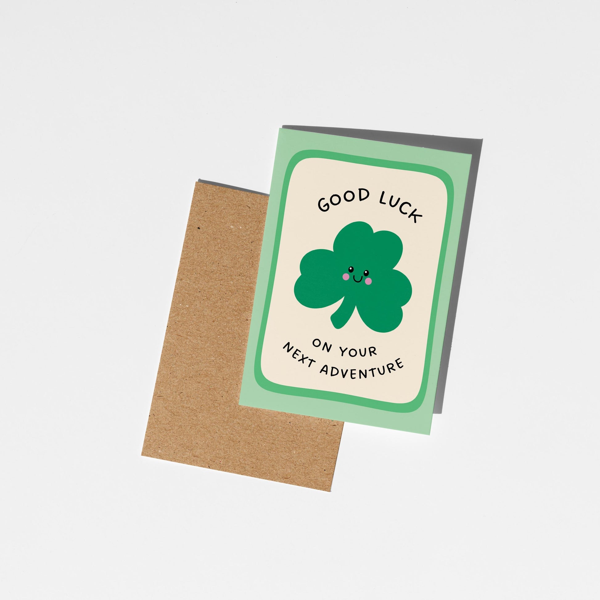 Good Luck Card, Next Adventure, Moving, New Job, Travelling Greeting Card - PulpKo