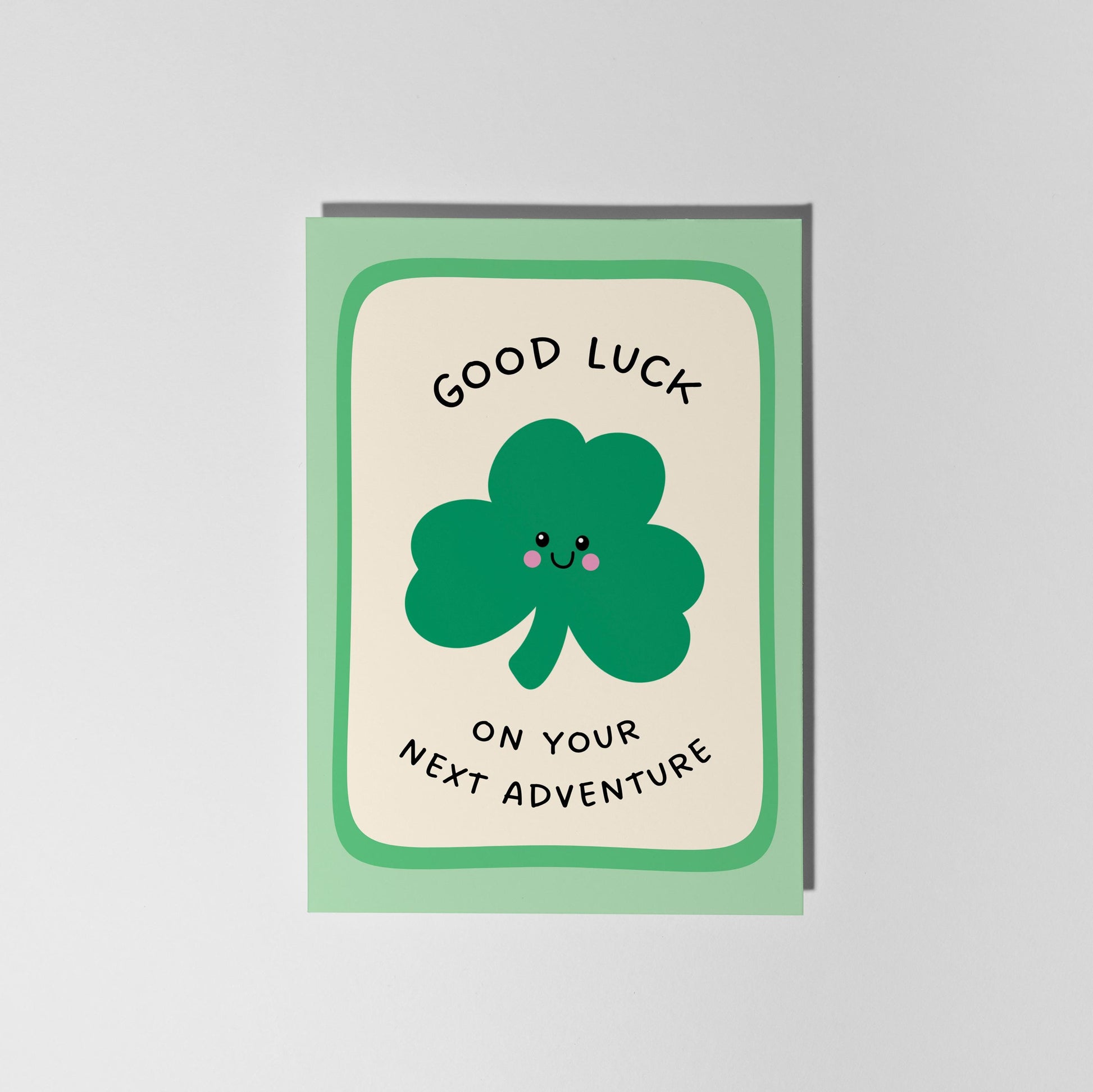 Good Luck Card, Next Adventure, Moving, New Job, Travelling Greeting Card - PulpKo