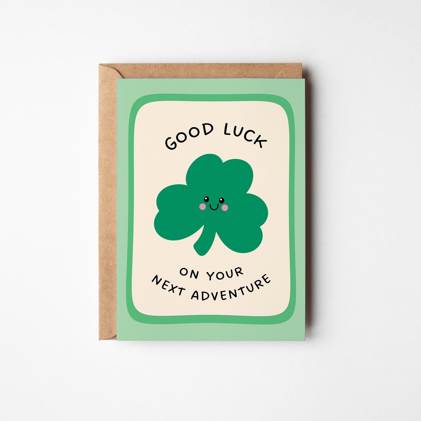 Good Luck Card, Next Adventure, Moving, New Job, Travelling Greeting Card - PulpKo