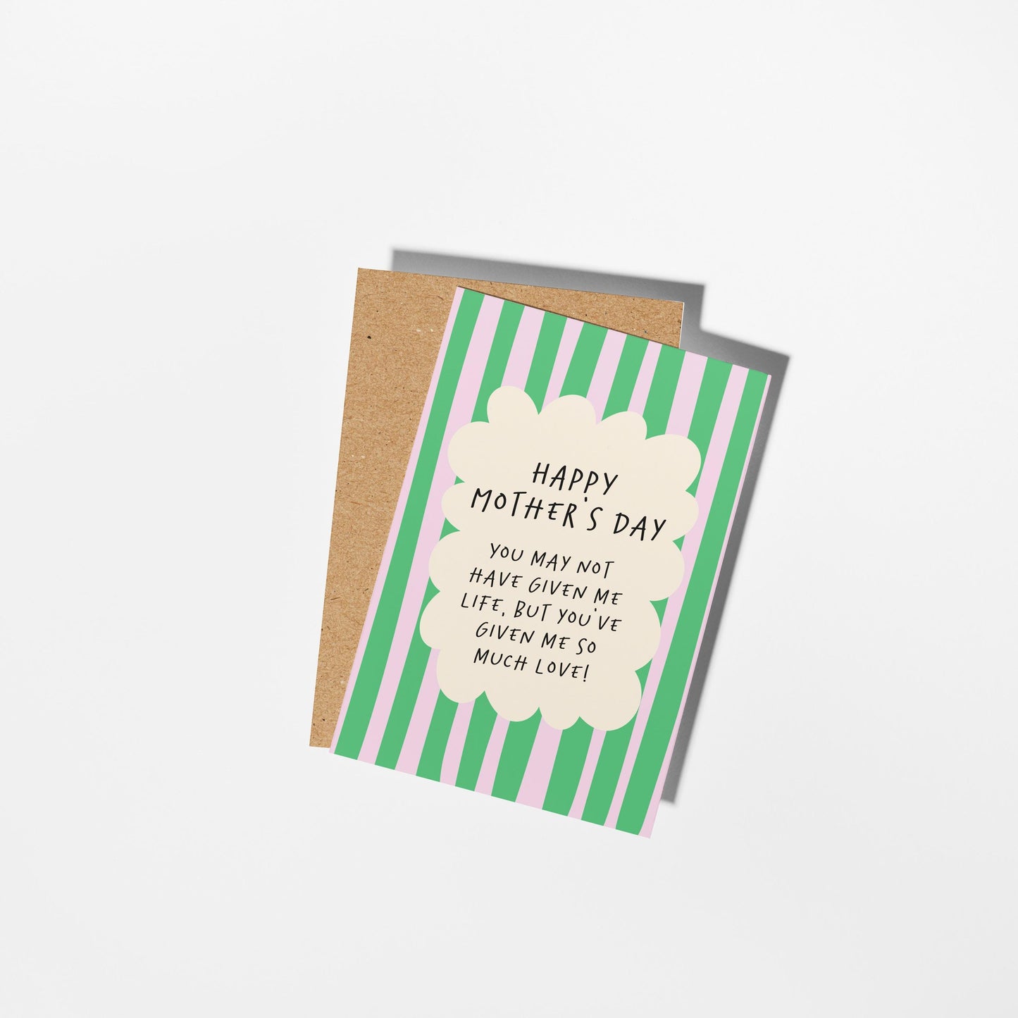 Like a Mum to Me Card, Heartfelt Mother’s Day Card, Mum Figure Appreciation - PulpKo