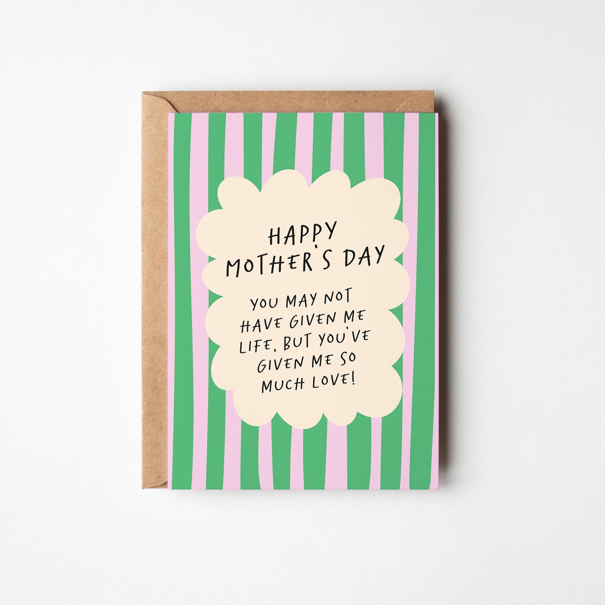Like a Mum to Me Card, Heartfelt Mother’s Day Card, Mum Figure Appreciation - PulpKo