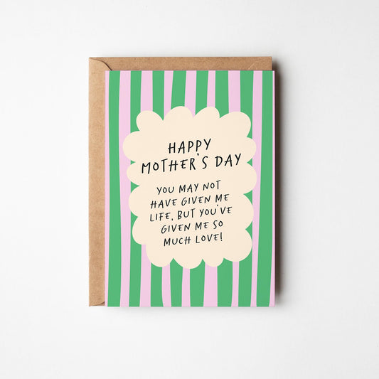 Like a Mum to Me Card, Heartfelt Mother’s Day Card, Mum Figure Appreciation - PulpKo
