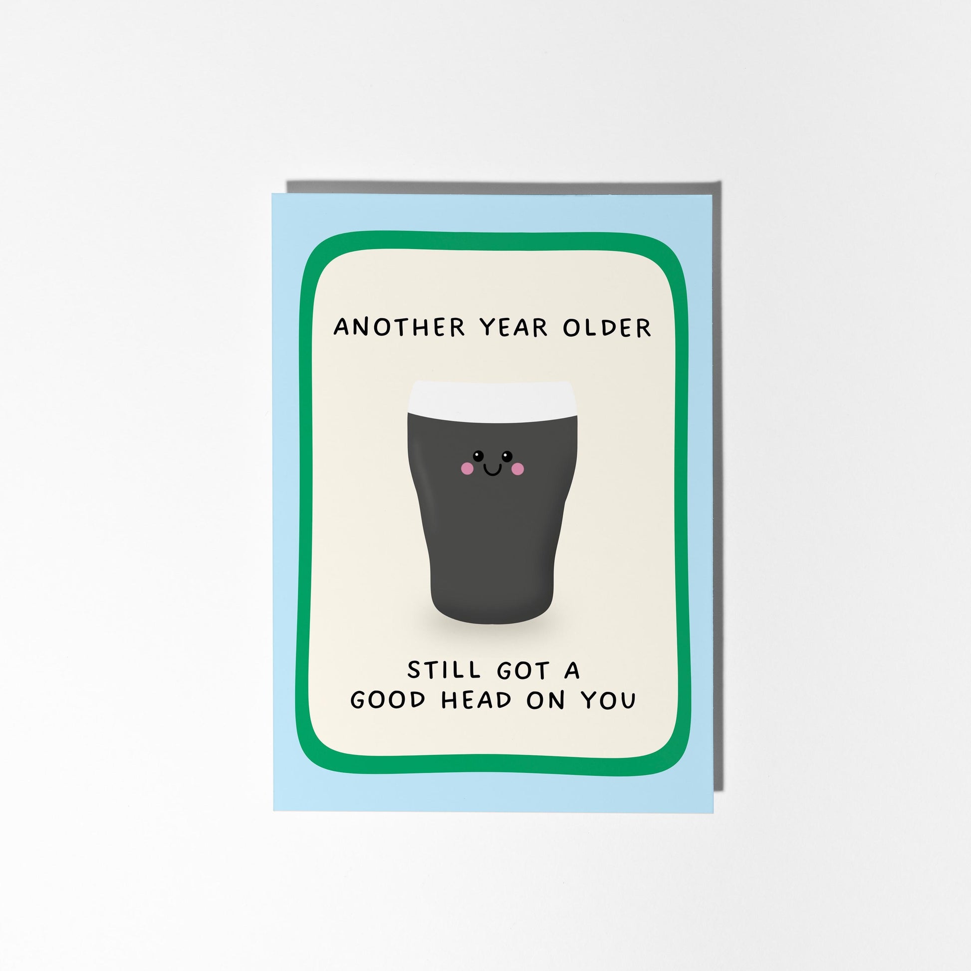 Guinness Birthday Card, Irish Birthday Card, Pint Birthday Card - PulpKo