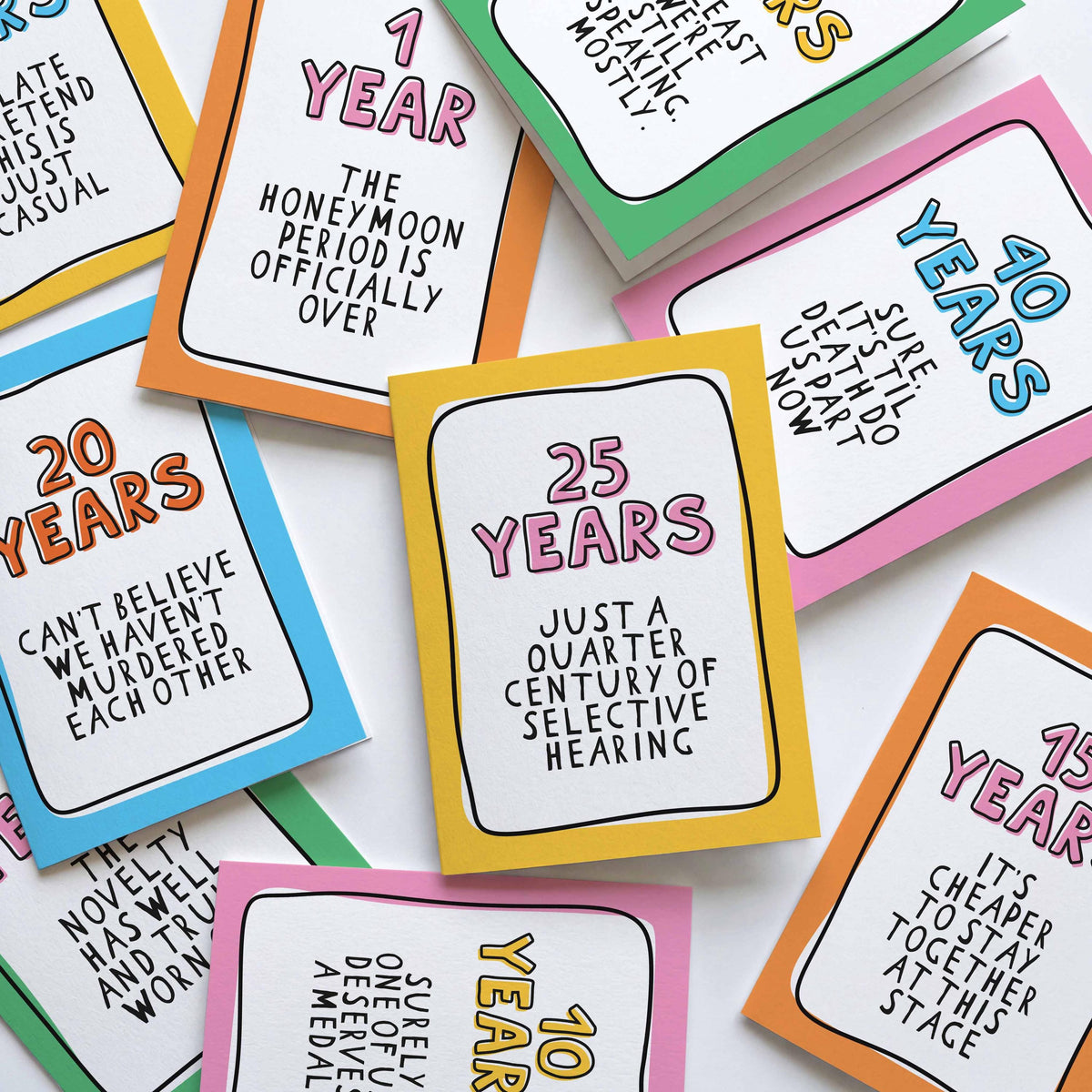 5th Anniversary Card, Funny 5 Year Anniversary Card, Fifth Anniversary Card, Card for Husband Wife Partner, Funny Couple Card - PulpKo