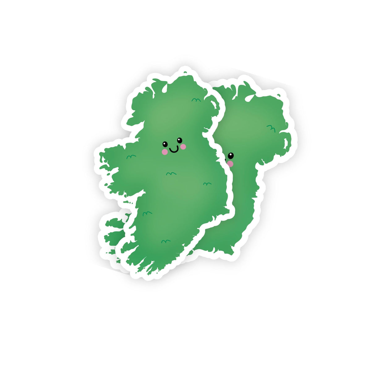 Cute Ireland Sticker, Irish Sticker, Irish Gift - PulpKo
