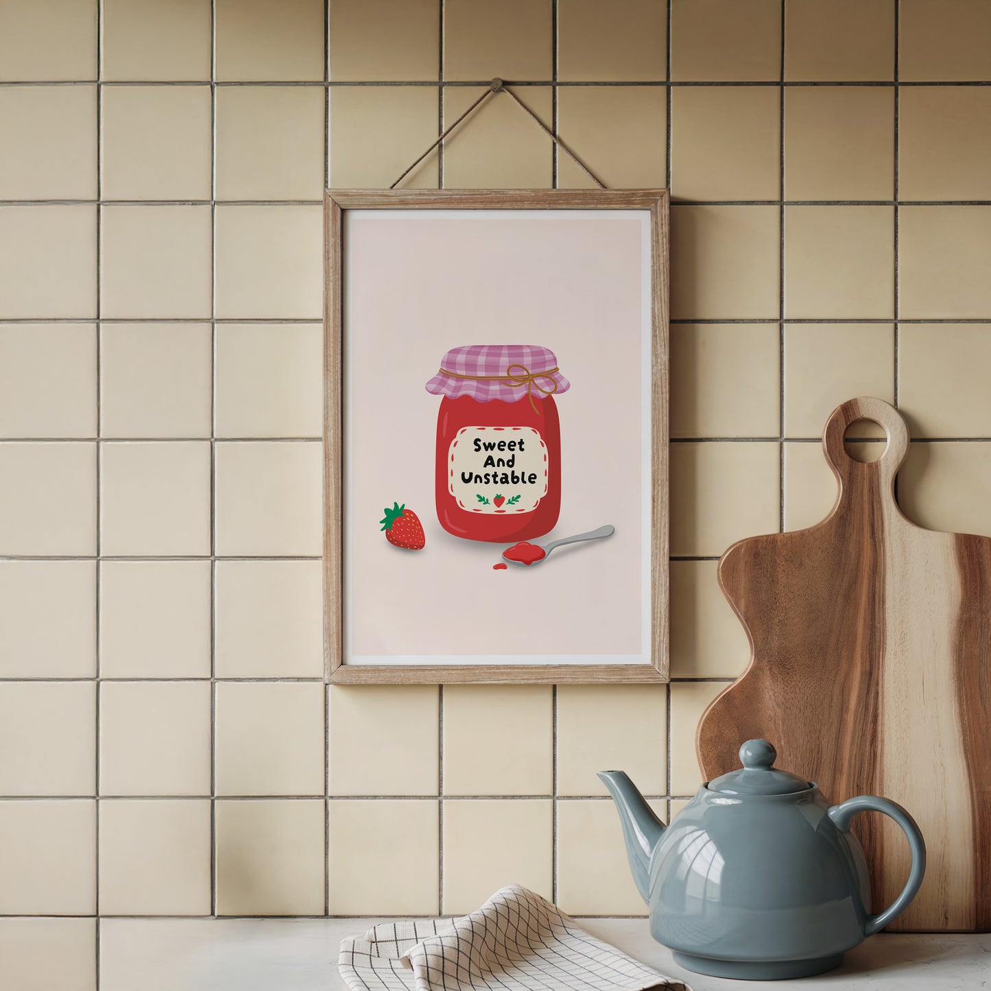 Sweet and Unstable Jam Art Print